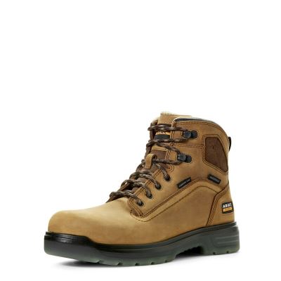 Ariat Turbo 6" - Werkschoenen Bruin Heren - 18141-751